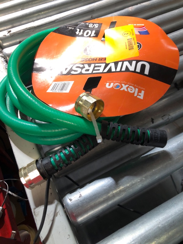 Photo 3 of **MINOR DAMAGE - SEE PHOTOS** FLEXON REM10UL 5/8-in x 10-ft Light-Duty Plastic Green Leader Hose