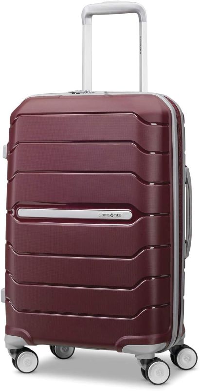 Photo 1 of **SEE NOTES**
Samsonite Freeform Hardside Expandable with Double Spinner Wheels, Carry-On 21-Inch, Amethyst Purple Carry-On 21-Inch Amethyst Purple