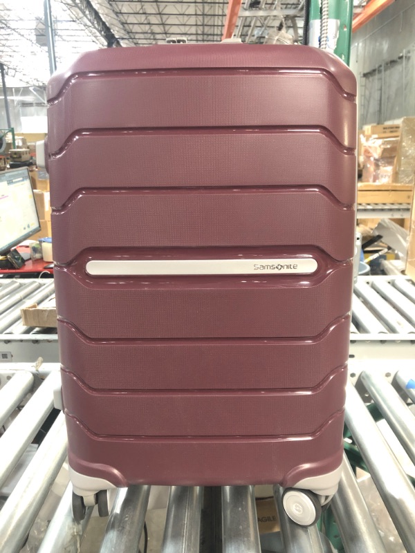 Photo 5 of **SEE NOTES**
Samsonite Freeform Hardside Expandable with Double Spinner Wheels, Carry-On 21-Inch, Amethyst Purple Carry-On 21-Inch Amethyst Purple