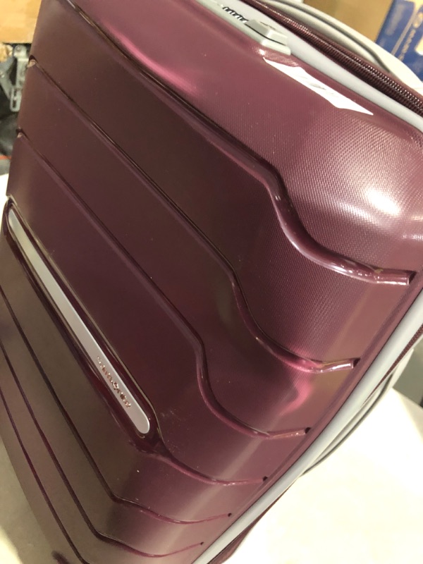 Photo 6 of **SEE NOTES**
Samsonite Freeform Hardside Expandable with Double Spinner Wheels, Carry-On 21-Inch, Amethyst Purple Carry-On 21-Inch Amethyst Purple