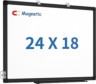 Photo 1 of 24 x 18 inches White Board Dry Erase, Magnetic Dry Erase Board Whiteboard