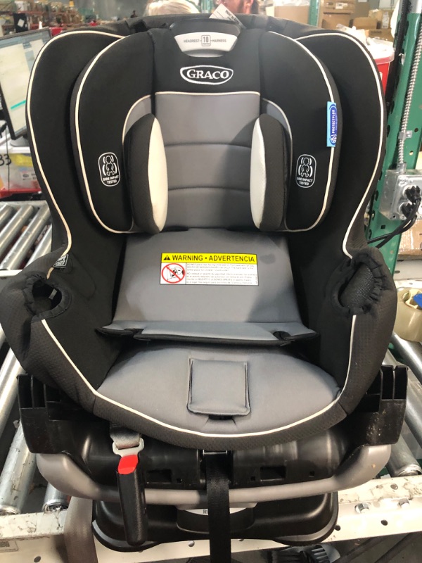 Photo 4 of Graco Extend2Fit Convertible Car Seat, Ride Rear Facing Longer with Extend2Fit, Gotham