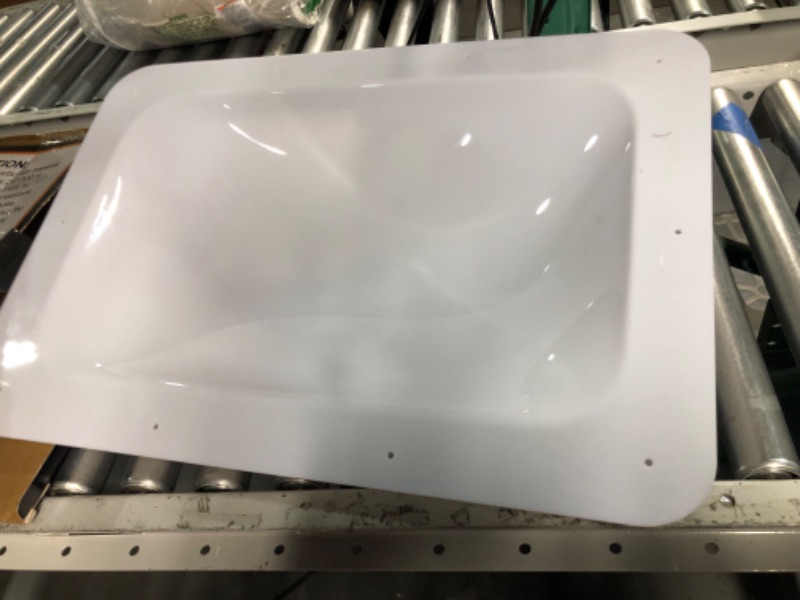 Photo 1 of Nizzipum RV Skylight Thick Impact Resistant RV Skylight Replacement Durable RV Skylight Cover 18”x26” Fitting 14" x 22" RV Skylight Dome Opening UV Resistant