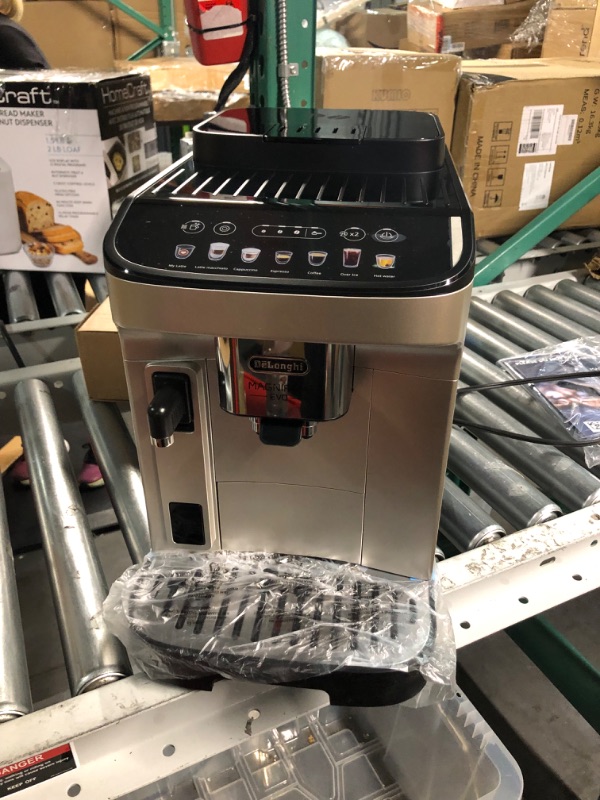 Photo 1 of De'Longhi Magnifica Evo with LatteCrema System, Fully Automatic Machine Bean to Cup Espresso Cappuccino and Iced Coffee Maker,