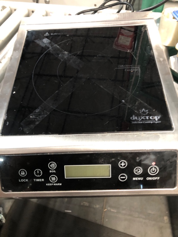 Photo 2 of *PREV USED*
Duxtop Professional Portable Induction Cooktop