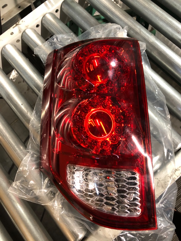 Photo 2 of HECASA Left Tail Light Compatible with 2011-2020 Dodge Grand Caravan & Ram C/V Rear Brake Lamp Taillight Tail Lamp Driver Side Replacement for 05182535AF