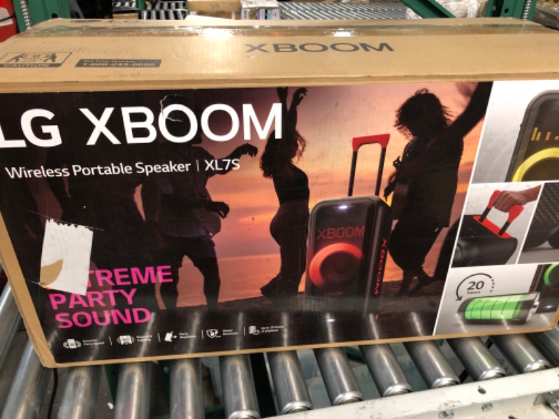 Photo 4 of NEW XBOOM XL7 Portable Tower Party Speaker with Pixel LED