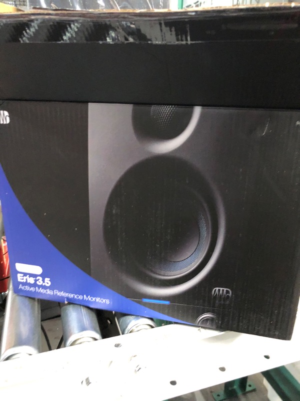 Photo 2 of PreSonus Eris 3.5 Gen 2 — 3.5-inch Powered Desktop Speakers for Multimedia, Gaming, Studio-Quality Music Production, 50W Power 3.5" Studio Monitors (Pair) 2nd Generation