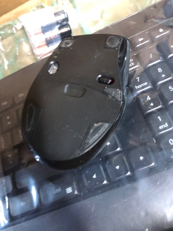 Photo 3 of Logitech MK540 Full-size Advanced Wireless Scissor Keyboard & Mouse Bundle Black