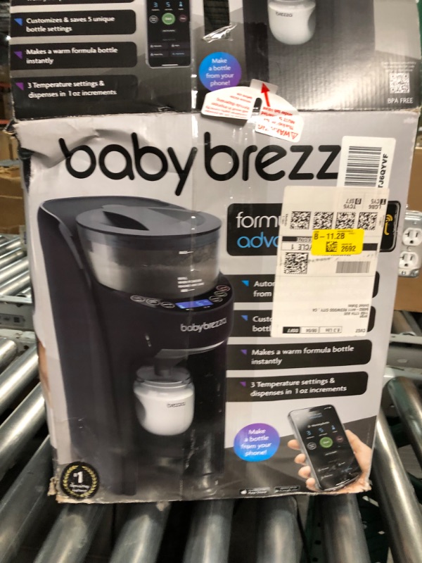 Photo 2 of Baby Brezza Formula Pro Mini Baby Formula Maker – Small Baby Formula Mixer Machine Fits Small Spaces and is Portable for Travel– Bottle Makers Makes The Perfect Bottle for Your Infant On The Go Advanced, WiFi