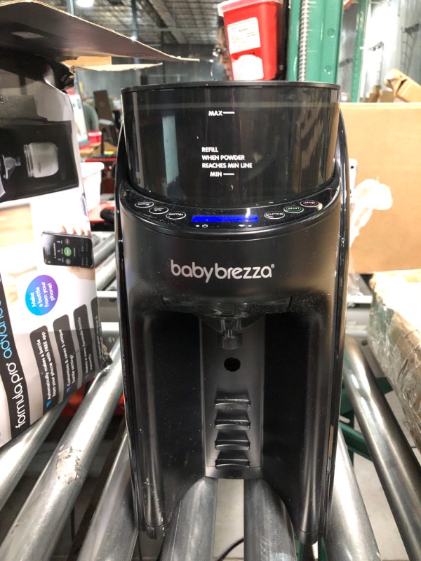 Photo 4 of Baby Brezza Formula Pro Mini Baby Formula Maker – Small Baby Formula Mixer Machine Fits Small Spaces and is Portable for Travel– Bottle Makers Makes The Perfect Bottle for Your Infant On The Go Advanced, WiFi