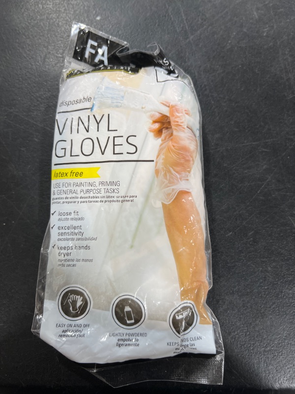 Photo 2 of 10CT Vinyl Paint Gloves