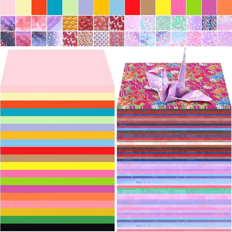 Photo 1 of 
Lincia 2980 Sheets Origami Paper 6 x 6 Inch Double Sided Folding Paper Japanese Square Origami Colorful Origami Paper for Kids Adults Beginners Arts Crafts