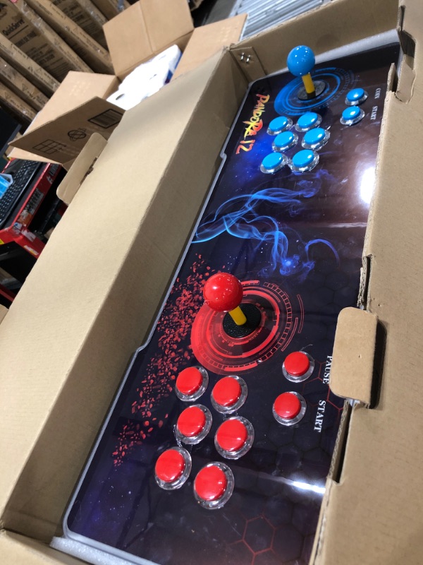 Photo 1 of ?13000 Games in 1? Pandora's Box Arcade Game Console, 3D Pandora Box Support PC & Projector & TV, 2-4 Players, 1280X720 Full HD, 3D Games, Search/Hide/Save/Load/Pause Games, Favorite List 13000 IN 1