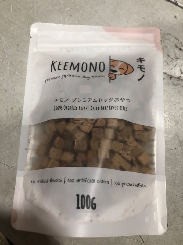 Photo 1 of 100% ORGANIC FREEZE DRIED BEEF LIVER BITES DOG FOOD