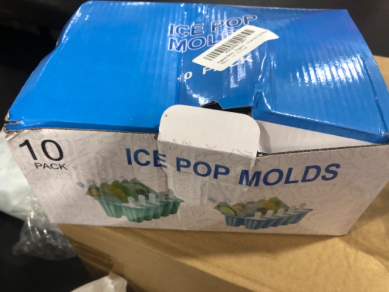 Photo 1 of 10CT ICE POP MOLDS