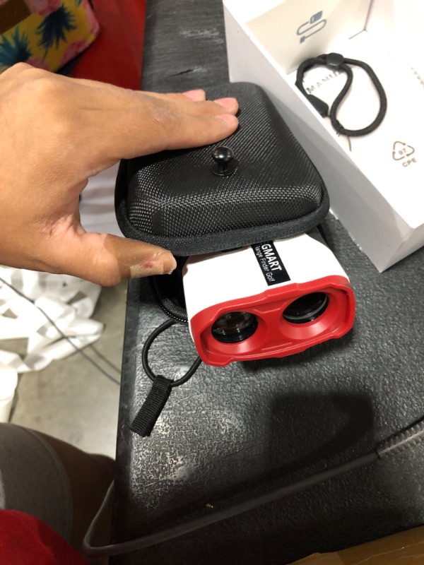 Photo 1 of Segmart Golf Rangefinder 7X Magnification Clear View Laser Range Finder, Slope Function, 900 Yards Distance Measuring with High-Precision Flag Pole Locking, Rechargeable Battery and Continuous Scan