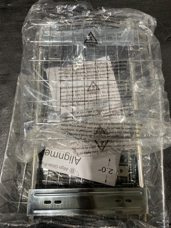 Photo 1 of Simple Houseware Cabinet Pull Out Sliding Shelf Drawer Organizer (11”W x 21”D)