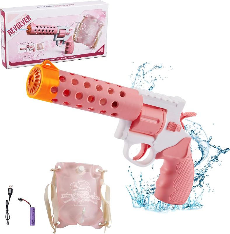 Photo 1 of Backpack Electric Water Gun for Kids Ages 4-8|Super Soaker Water Guns Gifts for Adults Girls|Bodinator Water Gun Pool Toys for Kids Ages 8-12|Battery Powered Blaster for Summer Outdoors 