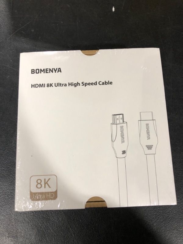 Photo 2 of BOMENYA 8K Fiber Optic HDMI Cable 33FT/10M, Ultra High Speed 48Gbps Active HDMI 2.1 Cable Supports 8K@60Hz, 4K@120Hz Dynamic HDR, eARC, Dolby Atmos, for HDTV Monitor RTX 3090 Xbox Series X PS5 ect 