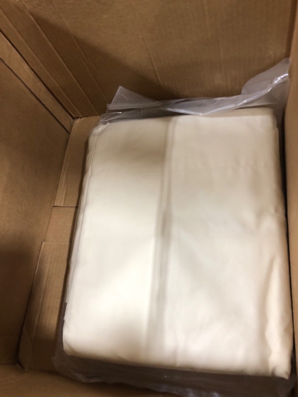 Photo 1 of Anluoer Queen Size Bed in a Bag 7 Pieces, Cream White Bed Comforter Set with Comforter and Sheets, All Season Bedding Sets with 1 Comforter,2 Pillow Shams,2 Pillowcases, 1 Flat Sheet,1 Fitted Sheet Cream White Queen