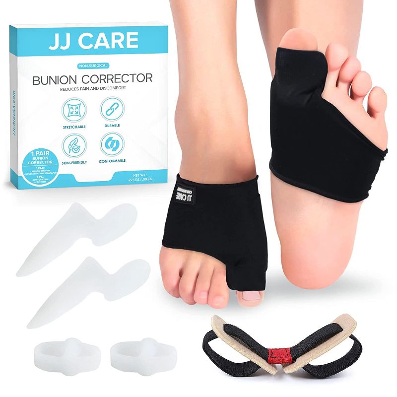 Photo 1 of 
JJ CARE Bunion Corrector for Women Big Toe - Bunion Corrector for Men - Big Toe Splint & Bunion Crank - Hallux Valgus Corrector Bunion Splint - Toe