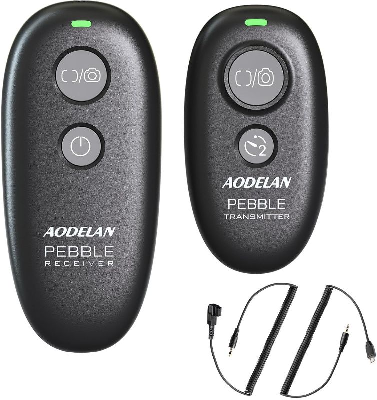 Photo 1 of Camera Wireless Shutter Release Remote Control for Sony a7III, a9, a7RIII, a7RII, a7M3,a7M2, a7sII, A6000, HX300, RX100ii, RX100 V(A), RX100 VI, a850, a55, a67, a77, a99; Replace RM-L1AM and RM-SPR1