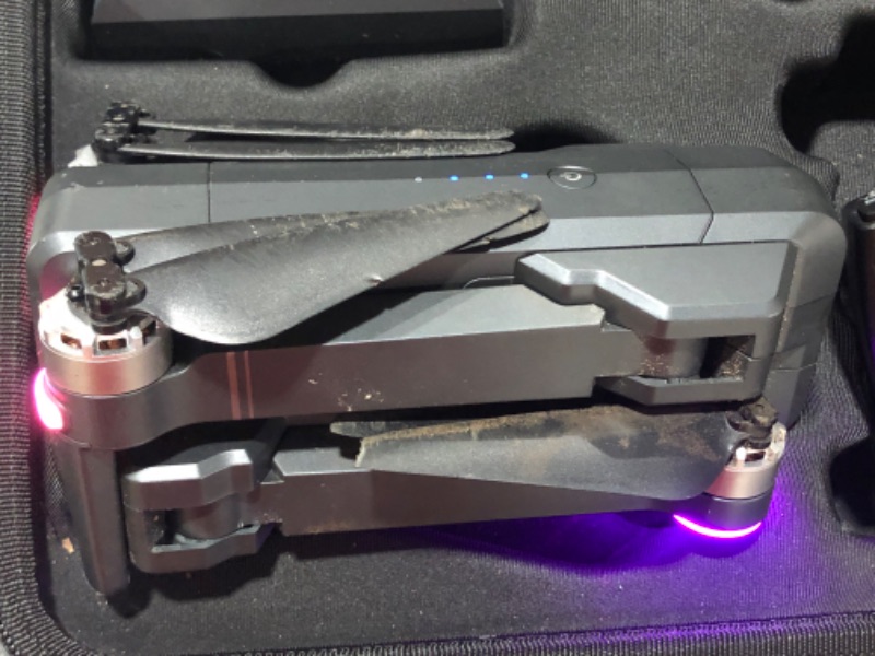 View 3 of Ruko F11 Pro Drones with Camera for Adults 4K UHD Camera 60 Mins Flight Time with GPS Auto Return Home Brushless Motor-Black?with Carrying Case?
UNABLE TO TEST FOR FUNCTIONALITY
USED & UNKNOWN IF MISSING PARTS
MINOR DAMAGE TO ITEM PICTURED