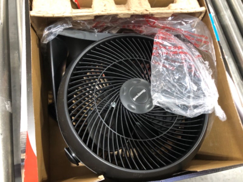 Photo 2 of 12 in. 3 Speed Whole Room Circulator Floor Fan