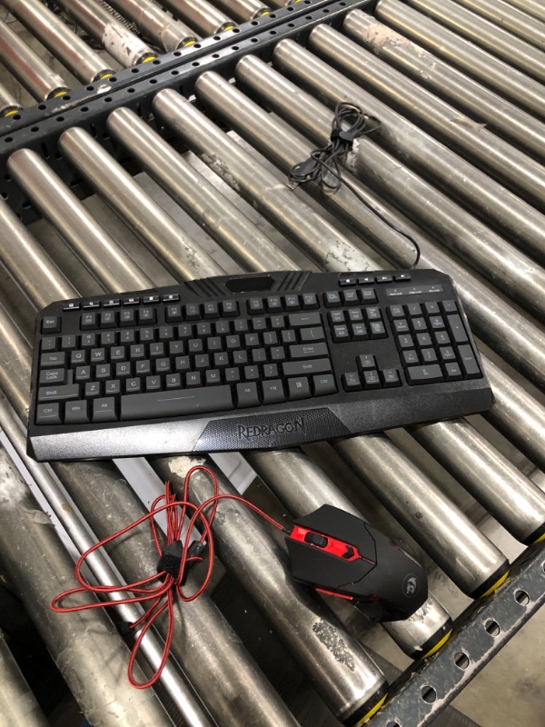 Photo 2 of Redragon S101 Gaming Keyboard, M601 Mouse, RGB Backlit Gaming Keyboard, Programmable Backlit Gaming Mouse, Value Combo Set