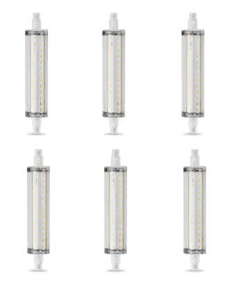 Photo 1 of 100-Watt Equivalent R7S 118MM R7 Base LED Light Bulb, Bright White (6-Pack)