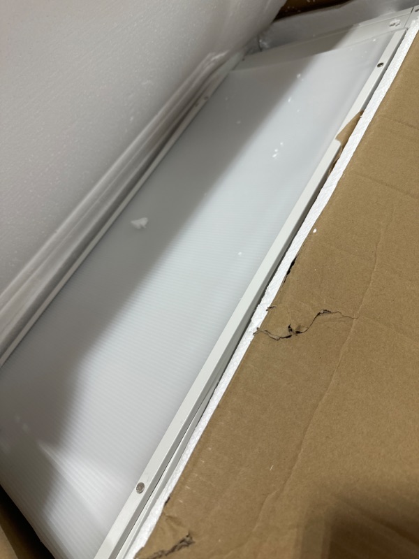 Photo 1 of NETEL Bread Rack Coffee Station Microwaves Rack Storage Rack, 5 Tier Kitchen Organizer Shelf for Dishes, Wine, Pots and Pans with 4 Hooks White and with of Brakeable Casters White 5-Tier