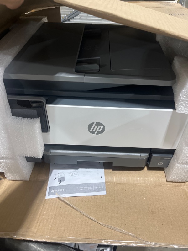 Photo 2 of HP OfficeJet 8015e Wireless Color All-in-One Printer with 6 Months Free Ink (228F5A) ,White