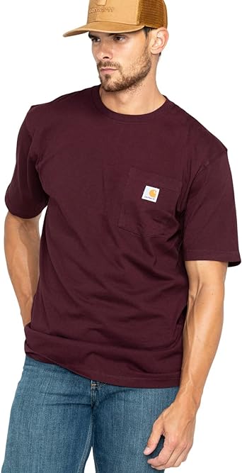 Photo 1 of Carhartt Men's Loose Fit Heavyweight Short-Sleeve Pocket T-Shirt
2XL