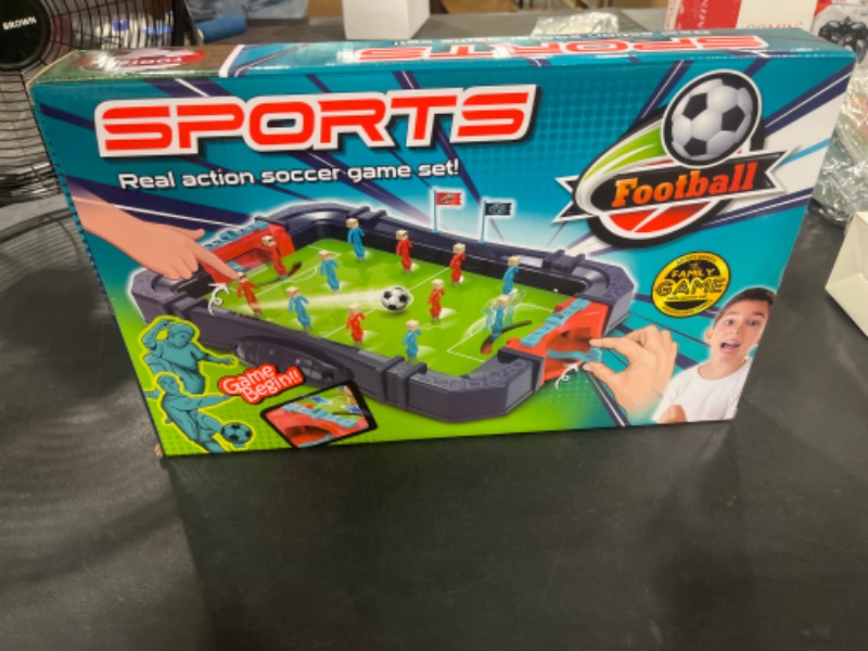 Photo 2 of Classic Desktop Ejection Football Match. Strategy Board Games for Kids, 2 Player for Family and Kids, Ages 8 and Up.Fun Gifts for Boys and Girls.Challenging, Patient