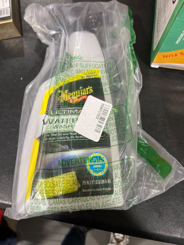 Photo 1 of Meguiar's Ultimate Waterless Wash & Wax - Scratch-Free Waterless Car Wash That Makes Car Detailing Quick and Easy - 26 Oz 26 Fl Oz (Pack of 1)