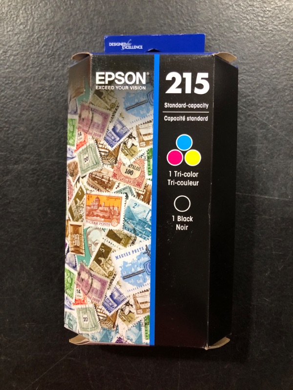 Photo 2 of Epson - 215 2-Pack Standard Capacity Ink Cartridges - Black/Multicolor
