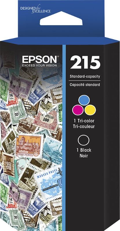 Photo 1 of Epson - 215 2-Pack Standard Capacity Ink Cartridges - Black/Multicolor
