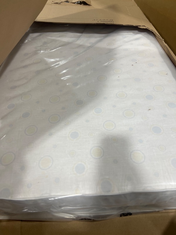 Photo 2 of Delta Children Twinkle Stars Dual Sided - 6" Premium Sustainably Sourced Fiber Core Crib and Toddler Mattress - Waterproof - GREENGUARD Gold Certified - 7 Year Warranty - Made in USA