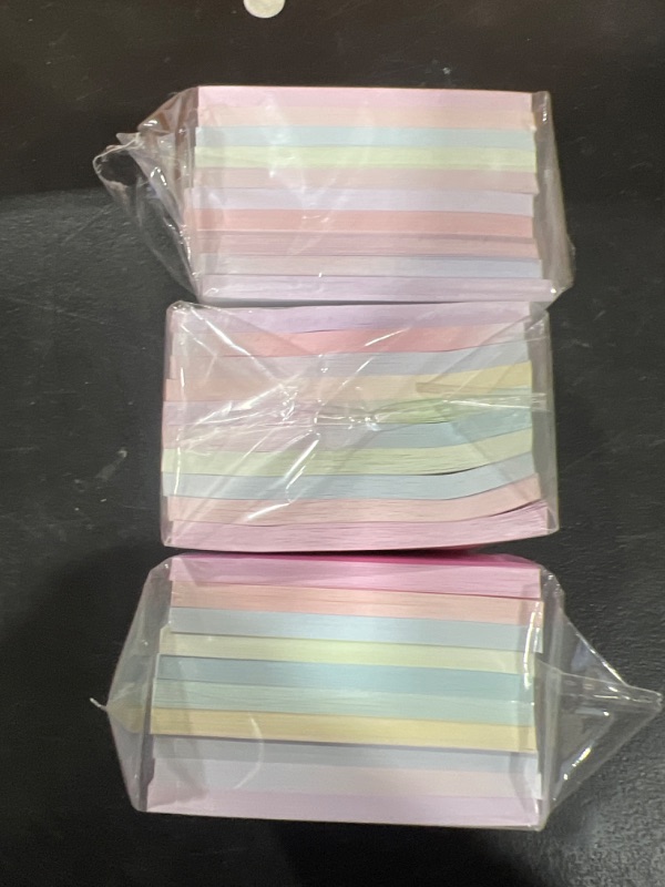 Photo 1 of AOYUEXU (10 Pack) Sticky Notes 3x3 Inches,Bright Colors Self-Stick Pads, Easy to Post for Home, Office, Notebook, 50 Sheets/pad 3 PACK