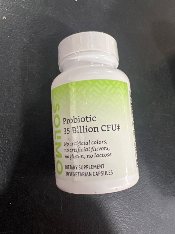 Photo 2 of Amazon Brand - Solimo Probiotic 35 Billion CFU, 8 Probiotic Strains with Prebiotic Blend, 30 Vegetarian Capsules & Solimo Probiotic 5 Billion CFU, 8 Probiotic strains with 60 mg Prebiotic Blend