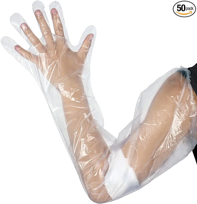 Photo 1 of 200Pcs Waterproof Arm Cast Cover for Shower Bath, Arm Cast Sleeve Protector, Adult Long Cast Bandage Protector Bag Covers for Shower Broken Wound Arm Wrists Elbow (Full)
