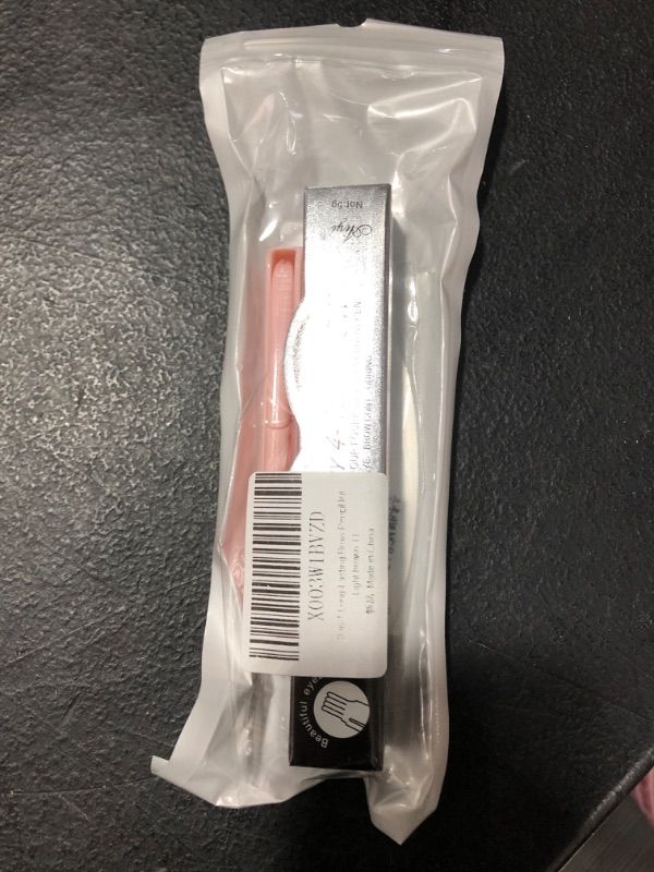 Photo 1 of 3-In-1 Long-Lasting Brow Pencil Kit: 1 Brow Pencils, 1 Brow Razor, 3 Brow Stencils (3. Red Brown)
