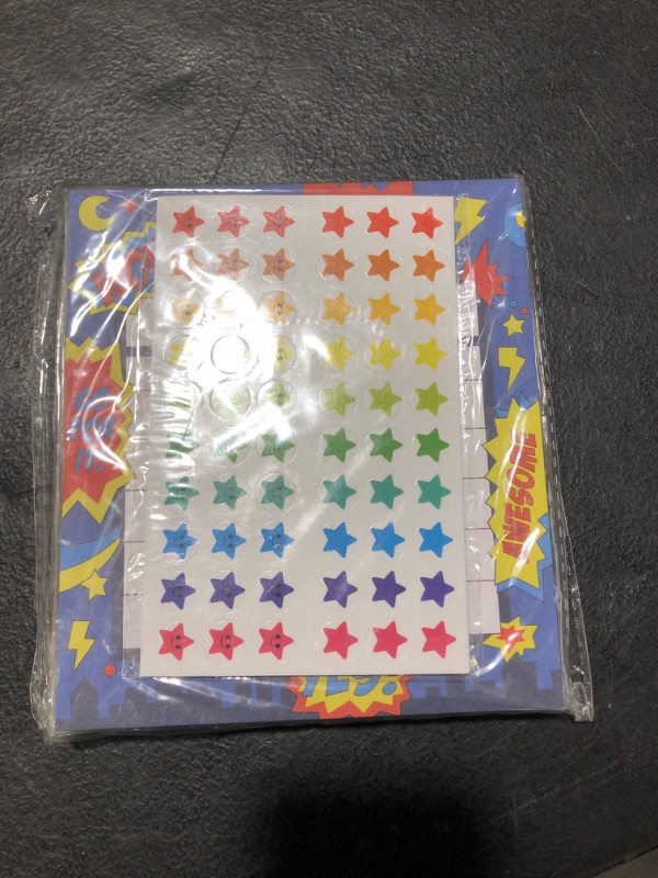 Photo 2 of Youngever 81 Pack Classroom Incentive Chart in 3 Designs with 480 Star Stickers (Motivational Words Design)