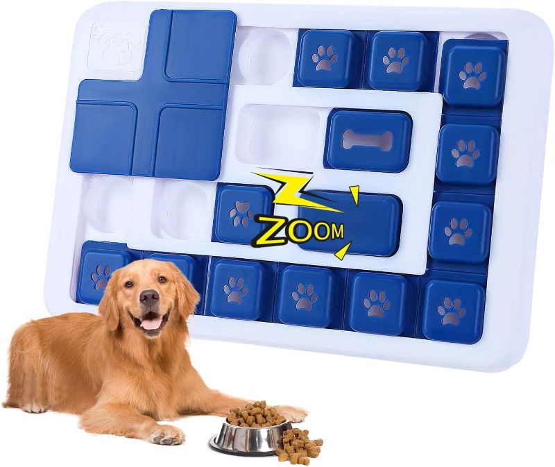 Photo 1 of Yasons Dog Puzzle Toys, Dog Slow Feeder for Large Small Dogs, Interactive Dog Toys, Enrichment Toy for Pets, Dog Treat Puzzle for IQ Training & Mental Enrich & Pets Digestion - 11.8"x7.9" - L not exact as stock 
