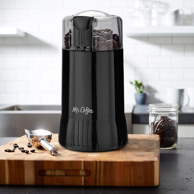 Photo 1 of Mr. Coffee Electric Coffee Grinder|Coffee Bean Grinder| Spice Grinder, Black
