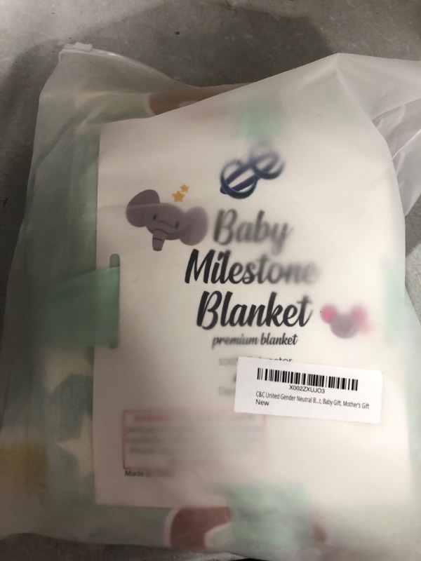 Photo 1 of BABY MILESTONE BLANKET