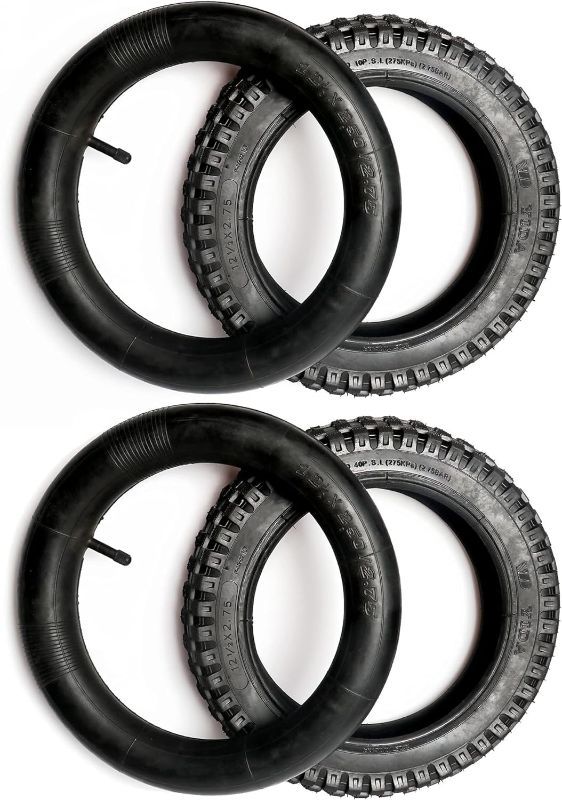 Photo 1 of (2 Set) Scooter Replacement Tires and Inner Tubes - Tires and Inner Tubes for RAZOR (2)