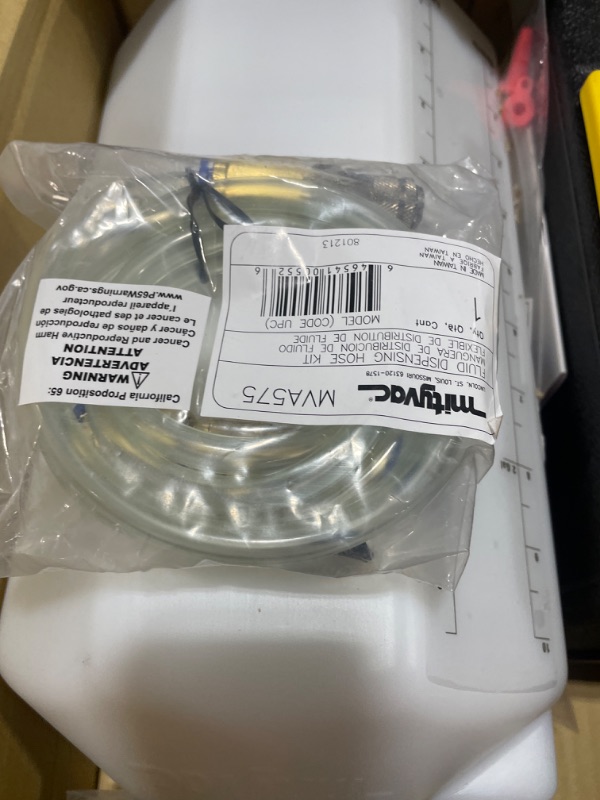 Photo 3 of Mityvac MV7412 ATF Refill Kit for Topping-Off or Refilling Sealed Automatic Transmissions, 2.5 Gallon/10 Liter Fluid Capacity, Includes Adapters That Connect to Most Modern Sealed Transmissions