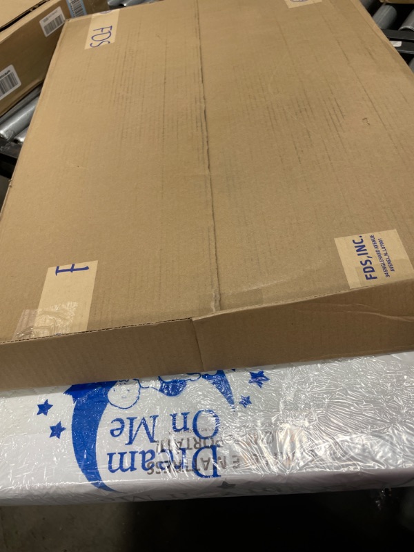 Photo 1 of Dream On Me Holly 3” Fiber Portable, Greenguard Gold Certified, Waterproof Vinyl Cover, Lightweight Mini Crib Mattress, White